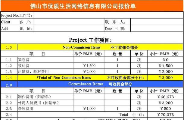 如何解读网站制作报价单中的各项费用？